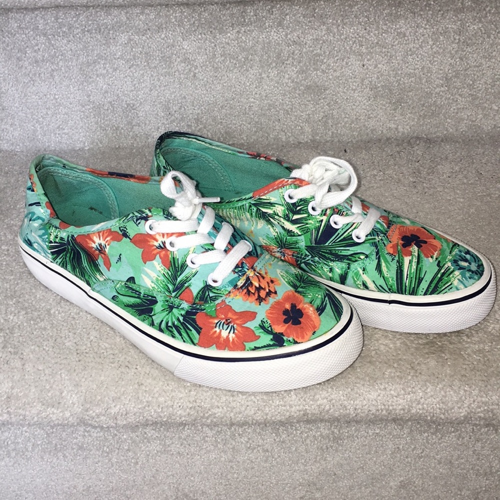 Floral/Hawaiian Sneakers